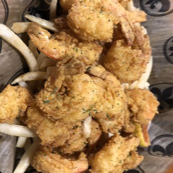 The Triple Nickel Grill - Shrimp dinner also comes with a side of slaw. - Burgers Near Me - Mandeville, Louisiana The Triple Nickel Grill - Shrimp dinner also comes with a side of slaw. - Burgers Near Me - Mandeville, Louisiana