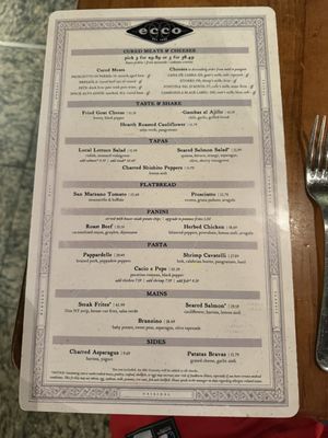 Menu photo 1 Ecco Atlanta, GA