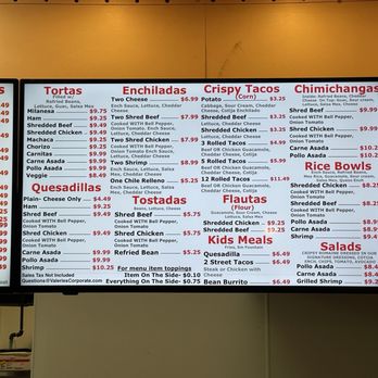 Valerie’s taco shop - menu - Mexican Near Me - Euless, Texas Valerie’s taco shop - menu - Mexican Near Me - Euless, Texas