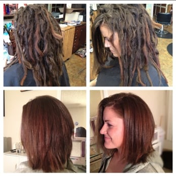 KH Kreations - 3 years of dreads converted to short bob - Hair Stylists Near Me - Hermosa Beach, California KH Kreations - 3 years of dreads converted to short bob - Hair Stylists Near Me - Hermosa Beach, California