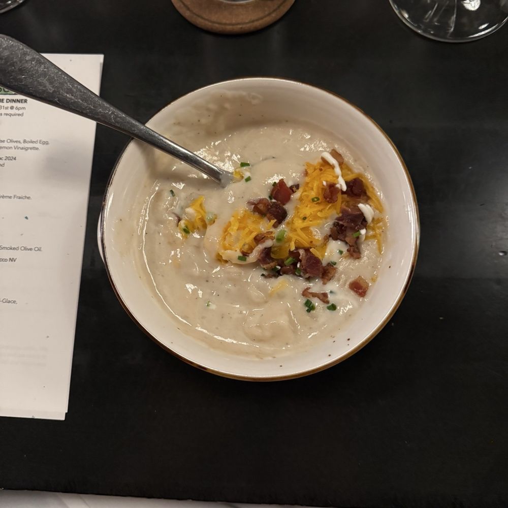 Cellar House - Potato soup - Wine Bars Near Me - St Louis, Missouri