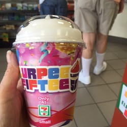 7-Eleven - As odd as this sounds, I've never had a slurped. Ever. Picked pins colada. Very nice.