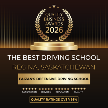 Faizan's Defensive Driving School - 2026 Quality Business Award Winner for Best Driving School in Regina. - Driving Schools Near Me - Regina, Saskatchewan Faizan's Defensive Driving School - 2026 Quality Business Award Winner for Best Driving School in Regina. - Driving Schools Near Me - Regina, Saskatchewan