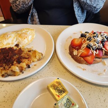 Orangetown Classic Diner - Two eggs over medium with home fries and healthy french toast - Diners Near Me - Orangeburg, New York Orangetown Classic Diner - Two eggs over medium with home fries and healthy french toast - Diners Near Me - Orangeburg, New York