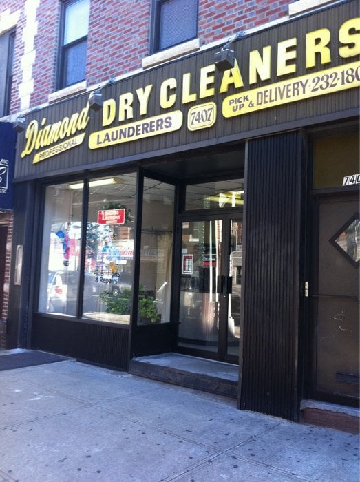DIAMOND DRY CLNG Laundry Services in Brooklyn, New York at 7407 New