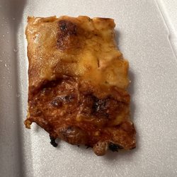 Imo’s Pizza - Burned pizza, did you know you have to tell them to take it out sooner so it doesn't come out burned?? WTH