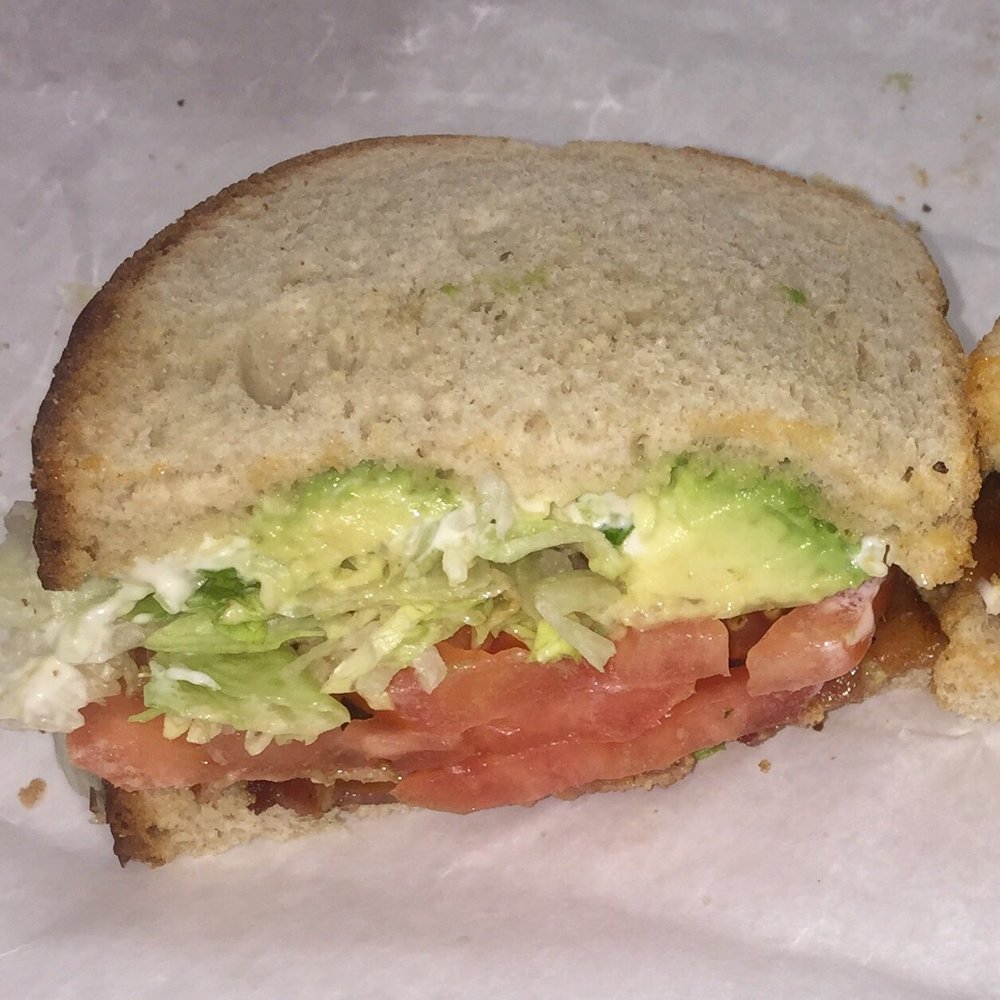 Halsey Deli & Grocery - Half of Michael's Delicious BLT $4.99. It's on toasted rye with Avocado :) - Delis Near Me - Newark, New Jersey Halsey Deli & Grocery - Half of Michael's Delicious BLT $4.99. It's on toasted rye with Avocado :) - Delis Near Me - Newark, New Jersey