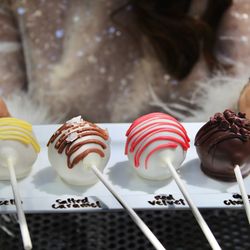 Blanchard Family Wines - The Cake Pops were from Azucar Bakery and were an assortment of seasonal flavors. My favorite was the red velvet cake pop.