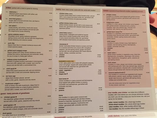 Menu photo 3 Wagamama London, XGL