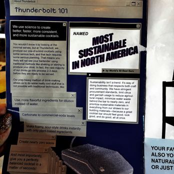 Thunderbolt - Fascinating information of the cocktails. - Bars Near Me - Los Angeles, California