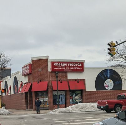 Photo of Cheapo Records - Minneapolis, MN, US. Storefront from across the street