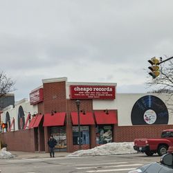 Cheapo Records - Storefront from across the street