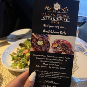CLASS Soiree Steakhouse - Steakhouses Near Me - Hollywood, Florida