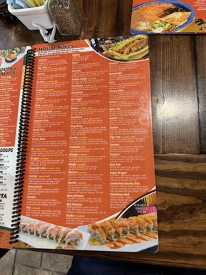 Menu photo 2 Tacos And Sushi -Drummonds Drummonds, TN Menu photo 2 Tacos And Sushi -Drummonds Drummonds, TN
