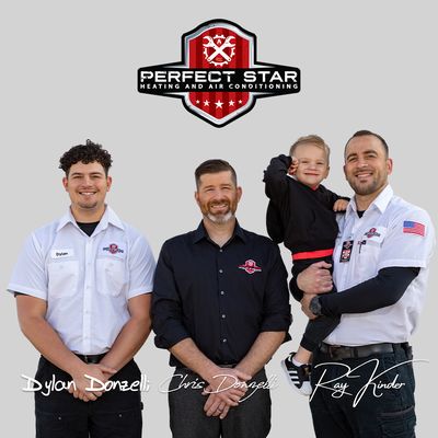 Perfect Star Heating, Cooling, & Electrical Logo