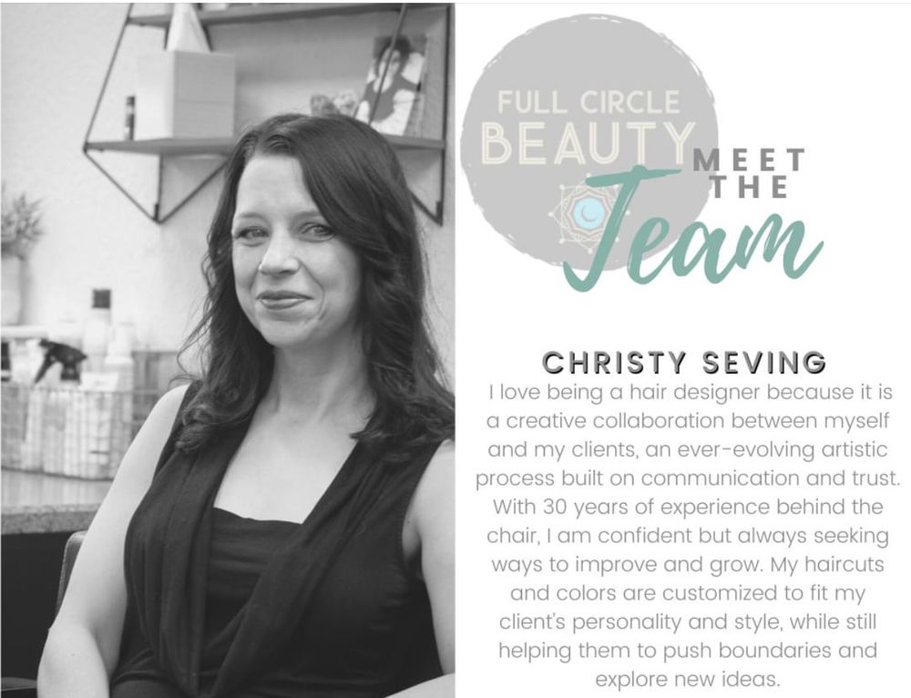Christy Seving - Full Circle Beauty Logo