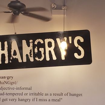Hangry's - Logo - Burgers Near Me - Chicago, Illinois Hangry's - Logo - Burgers Near Me - Chicago, Illinois