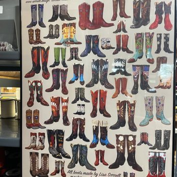 Sorrell Custom Boots - All the beautiful custom bespoke boots made by Lisa Sorrell. - Customized Merchandise Near Me - Guthrie, Oklahoma