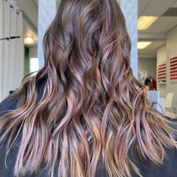 Savvy Hair Studio - Fun Pink Highlights By Savana