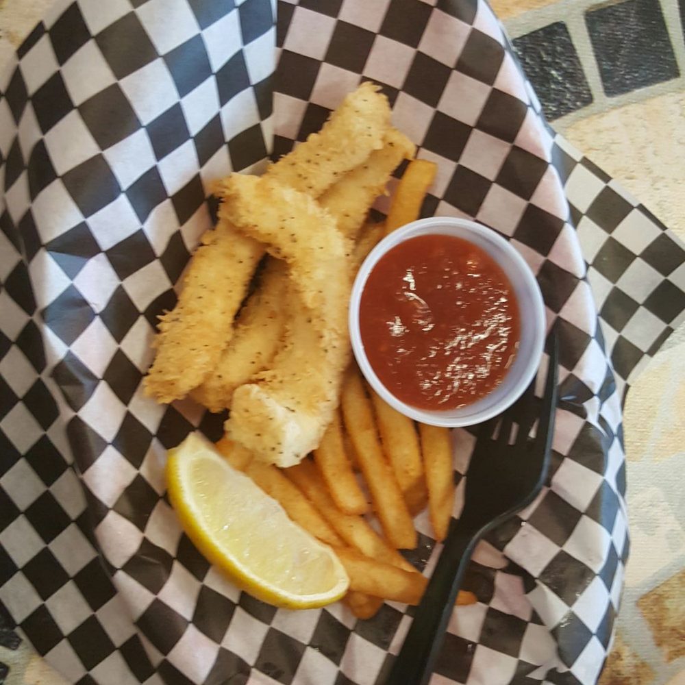 Dan's The Grub Shack - 1/2 order of calamari & chips - Burgers Near Me - Atascadero, California Dan's The Grub Shack - 1/2 order of calamari & chips - Burgers Near Me - Atascadero, California