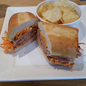 Eatcetera - Thai Beef Sandwich and Kettle Chips - Sandwiches Near Me - Galveston, Texas Eatcetera - Thai Beef Sandwich and Kettle Chips - Sandwiches Near Me - Galveston, Texas