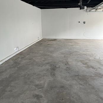 Creative Epoxy Coating - Before - Flooring Near Me