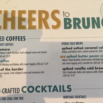 Another Broken Egg Cafe - spiked coffee drinks - Breakfast & Brunch Near Me - Burbank, California