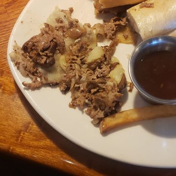 Outback Steakhouse - My pitiful 15.99 prime rib sandwich. Where's the beef???? - Steakhouses Near Me - Slidell, Louisiana