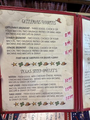 Menu photo 6 Cattleman's Cafe Blue Ridge, TX
