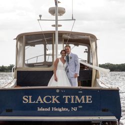 Slack Time Charters - Celebrate your big day aboard or for transport to the church or reception