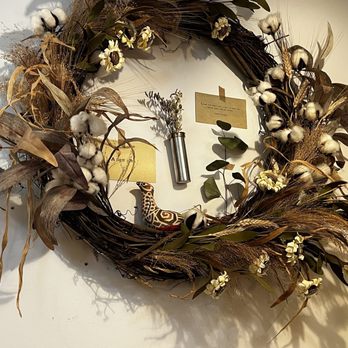 Tadaima - Flower wreath arrangement - Bakeries Near Me - Brooklyn, New York Tadaima - Flower wreath arrangement - Bakeries Near Me - Brooklyn, New York