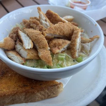 The Hangar Bar & Grille - Fettuccine Alfredo (grilled chicken substituted for crispy chicken) - New American Near Me - Santa Paula, California The Hangar Bar & Grille - Fettuccine Alfredo (grilled chicken substituted for crispy chicken) - New American Near Me - Santa Paula, California
