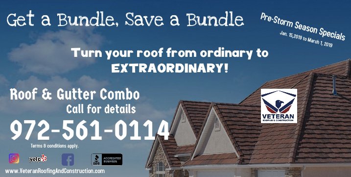 Slide of Veteran Roofing & Construction