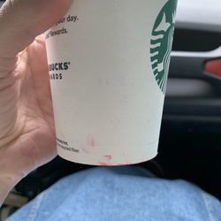 Starbucks - Dirty cup