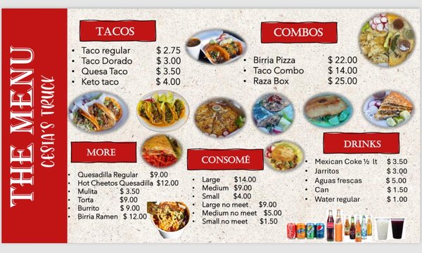 Menu photo 8 Cesia’s Truck Irvine, CA Menu photo 8 Cesia’s Truck Irvine, CA