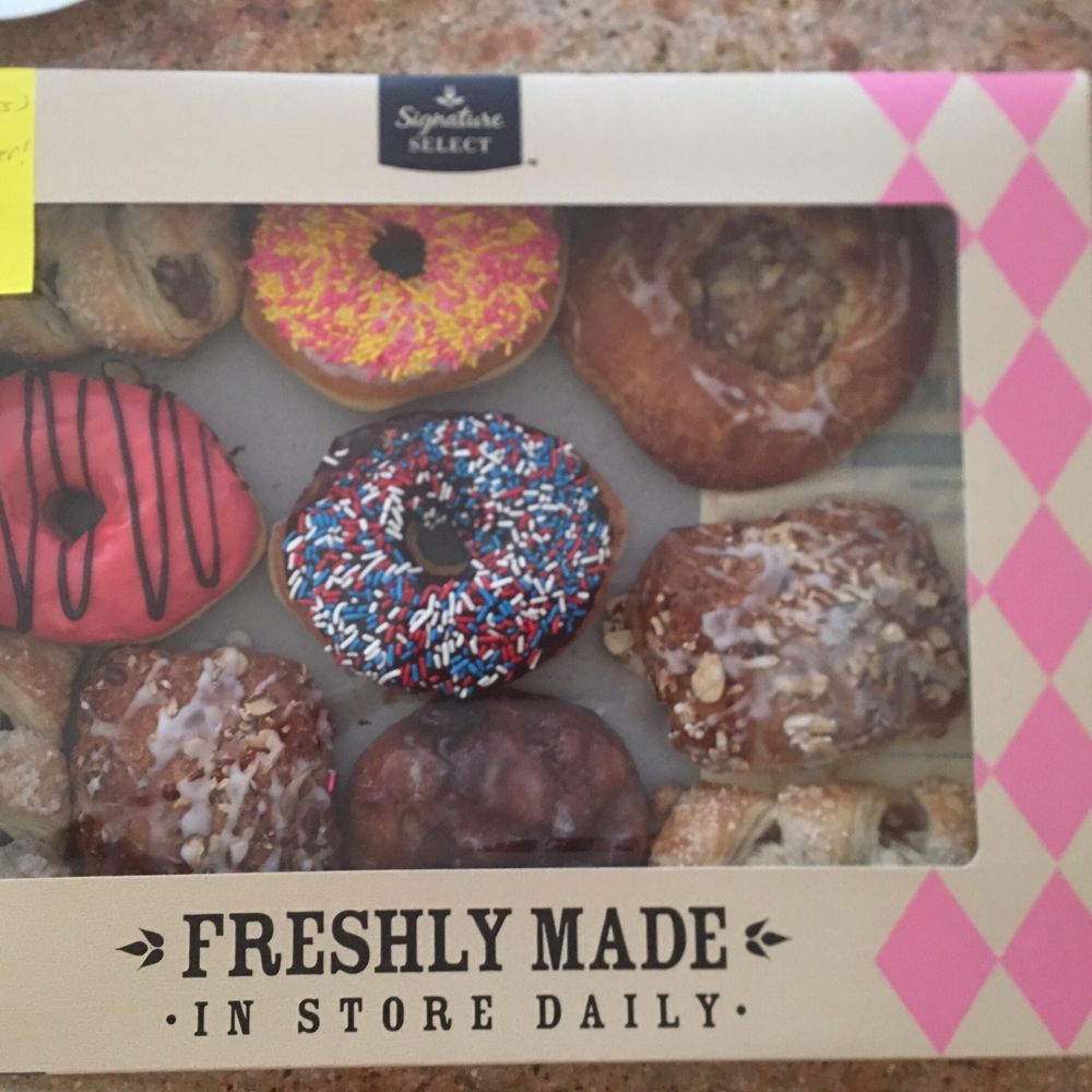 Safeway - Bought these donuts and pastries in June 2017. Many varieties to choose in the bakery department in Safeway. $0.79 / donut or pastries - Grocery Near Me - Dublin, California Safeway - Bought these donuts and pastries in June 2017. Many varieties to choose in the bakery department in Safeway. $0.79 / donut or pastries - Grocery Near Me - Dublin, California