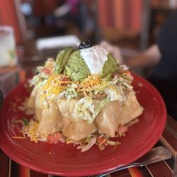 Casa De Bandini at The Forum - Tostada no meat....$18!!!