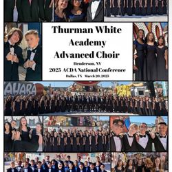 Thurman White Middle School - The front page of the program