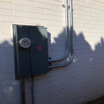 A C Desert Electric - Relocated panel from overhead feed to underground feed - Electricians Near Me - Peoria, Arizona A C Desert Electric - Relocated panel from overhead feed to underground feed - Electricians Near Me - Peoria, Arizona