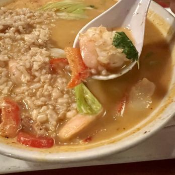Stir Fry Cafe - Massaman Rama Curry, brown rice, shrimp. - Sushi Bars Near Me - Kingsport, Tennessee Stir Fry Cafe - Massaman Rama Curry, brown rice, shrimp. - Sushi Bars Near Me - Kingsport, Tennessee