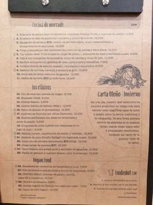 Menu photo 3 Season Tapas Restaurante Barcelona, B
