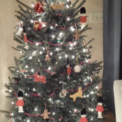 Agway - And the tree lit-up... thanks Agway! Best $25 spent all Holiday season...