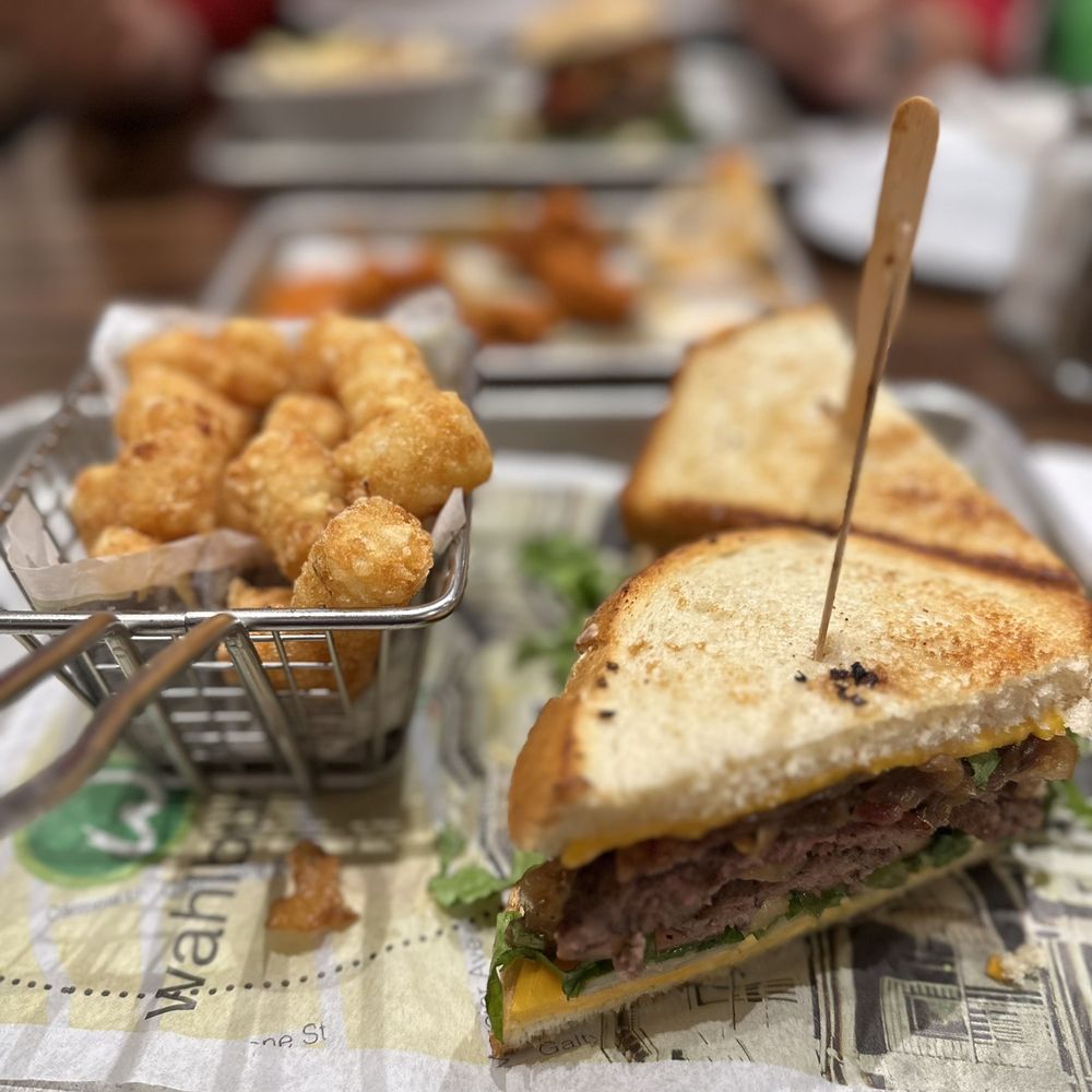 Wahlburgers - THE SUPER MELT - Burgers Near Me - Bloomington, Minnesota Wahlburgers - THE SUPER MELT - Burgers Near Me - Bloomington, Minnesota
