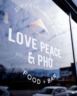 Love Peace & Pho by null