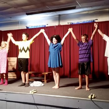 Camp Frontier - The cast of our production of scenes from "You're A Good Man Charlie Brown" part of Camp Frontier's Musical Theater Camp - Summer Camps Near Me - Haines City, Florida