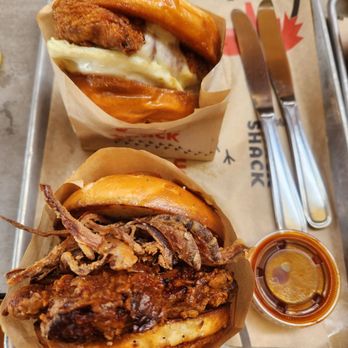The Crack Shack - Senor Croque 5/5 (top) and Firebird 5/5 (bottom) - Chicken Shop Near Me - Costa Mesa, California