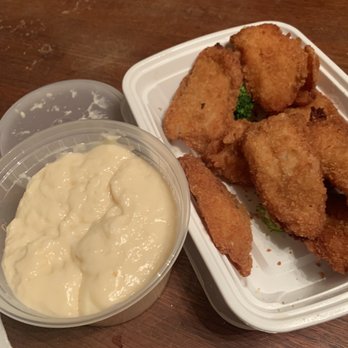 NO1 Chinese Restaurant - Tub of plain mayo and plain shrimp as their "coconut shrimp" - Chinese Near Me - Wauwatosa, Wisconsin