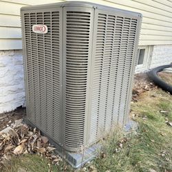 Hollister Electrical, Plumbing & Heating - The Lennox A/C that Hollister Plumbing installed in 2021.