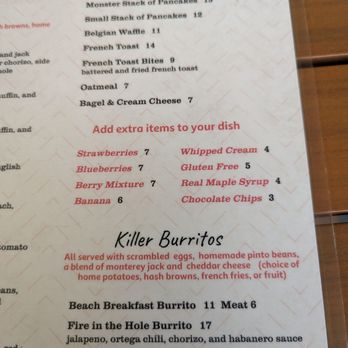 Chad's - Breakfast menu 4/4 - Breakfast & Brunch Near Me - Santa Barbara, California Chad's - Breakfast menu 4/4 - Breakfast & Brunch Near Me - Santa Barbara, California