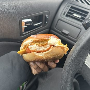 SPoT! - Crispy Chicken & Egg Sandwich - Bagels Near Me - Norwood, Massachusetts SPoT! - Crispy Chicken & Egg Sandwich - Bagels Near Me - Norwood, Massachusetts